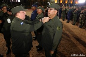 Acto del 44 Aniversario del Ejército de Nicaragua