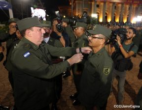 Acto del 44 Aniversario del Ejército de Nicaragua