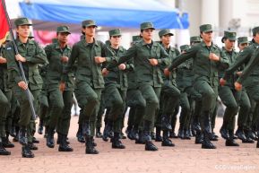 Acto del 44 Aniversario del Ejército de Nicaragua