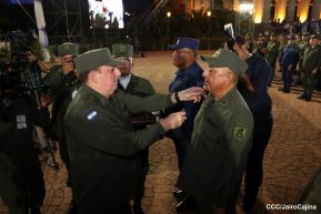Acto del 44 Aniversario del Ejército de Nicaragua
