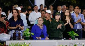 Acto del 44 Aniversario del Ejército de Nicaragua
