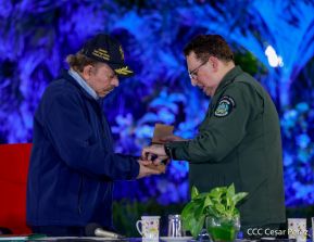 Acto del 44 Aniversario del Ejército de Nicaragua