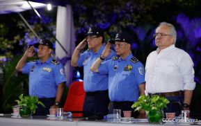 Acto del 44 Aniversario del Ejército de Nicaragua