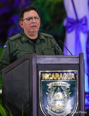 Acto del 44 Aniversario del Ejército de Nicaragua