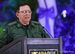Acto del 44 Aniversario del Ejército de Nicaragua