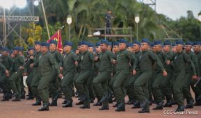Acto del 44 Aniversario del Ejército de Nicaragua