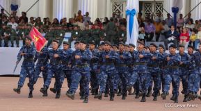 Acto del 44 Aniversario del Ejército de Nicaragua