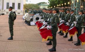 Acto del 44 Aniversario del Ejército de Nicaragua
