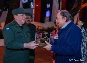 Acto del 44 Aniversario del Ejército de Nicaragua