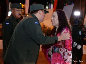 Acto del 44 Aniversario del Ejército de Nicaragua