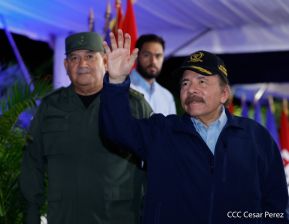 Acto del 44 Aniversario del Ejército de Nicaragua