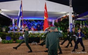 Acto del 44 Aniversario del Ejército de Nicaragua