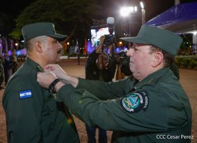 Acto del 44 Aniversario del Ejército de Nicaragua