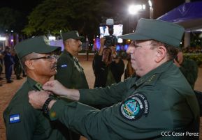 Acto del 44 Aniversario del Ejército de Nicaragua