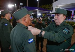 Acto del 44 Aniversario del Ejército de Nicaragua