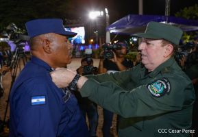 Acto del 44 Aniversario del Ejército de Nicaragua