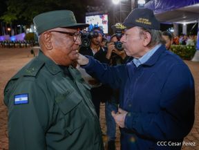 Acto del 44 Aniversario del Ejército de Nicaragua