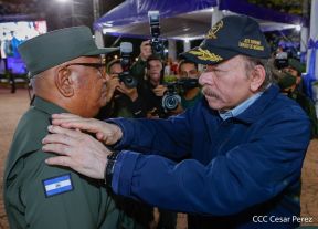 Acto del 44 Aniversario del Ejército de Nicaragua
