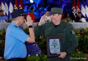 Acto del 44 Aniversario del Ejército de Nicaragua