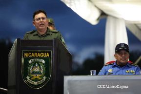 Desfile “Pueblo Ejército” en honor a los 44 años de su fundación del Ejército de Nicaragua