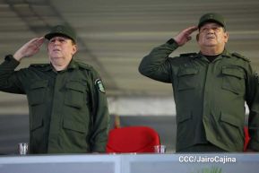 Desfile “Pueblo Ejército” en honor a los 44 años de su fundación del Ejército de Nicaragua