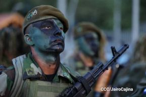 Desfile “Pueblo Ejército” en honor a los 44 años de su fundación del Ejército de Nicaragua