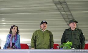 Desfile “Pueblo Ejército” en honor a los 44 años de su fundación del Ejército de Nicaragua