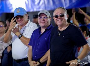 Desfile “Pueblo Ejército” en honor a los 44 años de su fundación del Ejército de Nicaragua