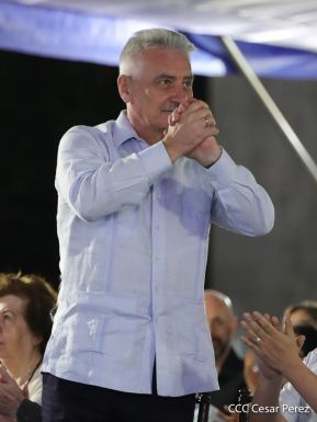 Desfile “Pueblo Ejército” en honor a los 44 años de su fundación del Ejército de Nicaragua