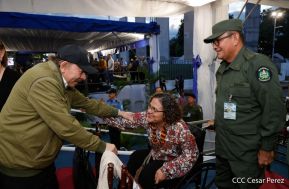 Desfile “Pueblo Ejército” en honor a los 44 años de su fundación del Ejército de Nicaragua