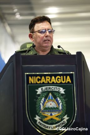 Desfile “Pueblo Ejército” en honor a los 44 años de su fundación del Ejército de Nicaragua