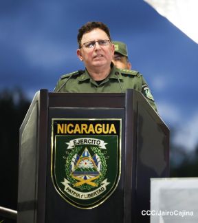 Desfile “Pueblo Ejército” en honor a los 44 años de su fundación del Ejército de Nicaragua