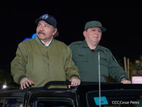 Desfile “Pueblo Ejército” en honor a los 44 años de su fundación del Ejército de Nicaragua