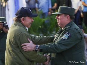 Desfile “Pueblo Ejército” en honor a los 44 años de su fundación del Ejército de Nicaragua