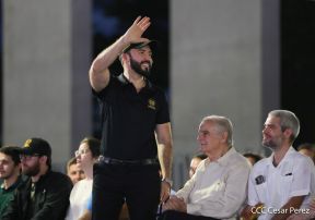 Desfile “Pueblo Ejército” en honor a los 44 años de su fundación del Ejército de Nicaragua