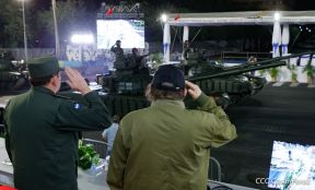 Desfile “Pueblo Ejército” en honor a los 44 años de su fundación del Ejército de Nicaragua