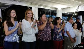 Desfile “Pueblo Ejército” en honor a los 44 años de su fundación del Ejército de Nicaragua