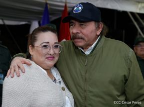 Desfile “Pueblo Ejército” en honor a los 44 años de su fundación del Ejército de Nicaragua