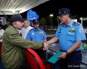 Desfile “Pueblo Ejército” en honor a los 44 años de su fundación del Ejército de Nicaragua