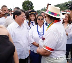 Antorcha de la Libertad Centroamericana recorre nuestra Nicaragua Bendita