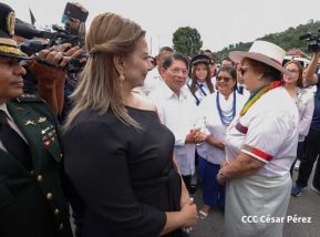 Antorcha de la Libertad Centroamericana recorre nuestra Nicaragua Bendita