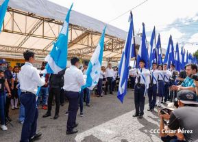 Antorcha de la Libertad Centroamericana recorre nuestra Nicaragua Bendita
