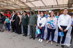 Antorcha de la Libertad Centroamericana recorre nuestra Nicaragua Bendita