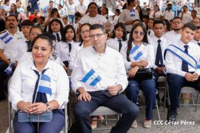 Antorcha de la Libertad Centroamericana recorre nuestra Nicaragua Bendita