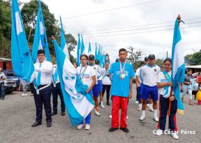 Antorcha de la Libertad Centroamericana recorre nuestra Nicaragua Bendita