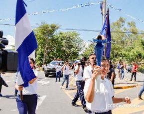 Antorcha de la Libertad Centroamericana recorre nuestra Nicaragua Bendita