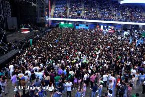 Concierto de Mora en el Polideportivo Alexis Argüello de Managua, Nicaragua