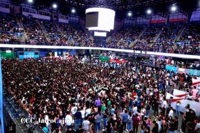 Concierto de Mora en el Polideportivo Alexis Argüello de Managua, Nicaragua