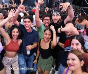 Concierto de Mora en el Polideportivo Alexis Argüello de Managua, Nicaragua