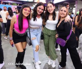 Concierto de Mora en el Polideportivo Alexis Argüello de Managua, Nicaragua